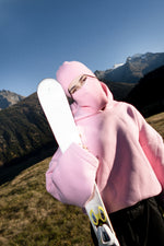 2 IN 1 - BEANIE BALACLAVA PINK