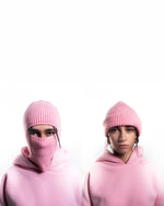 2 IN 1  KNIT BEANIE-BALACLAVA