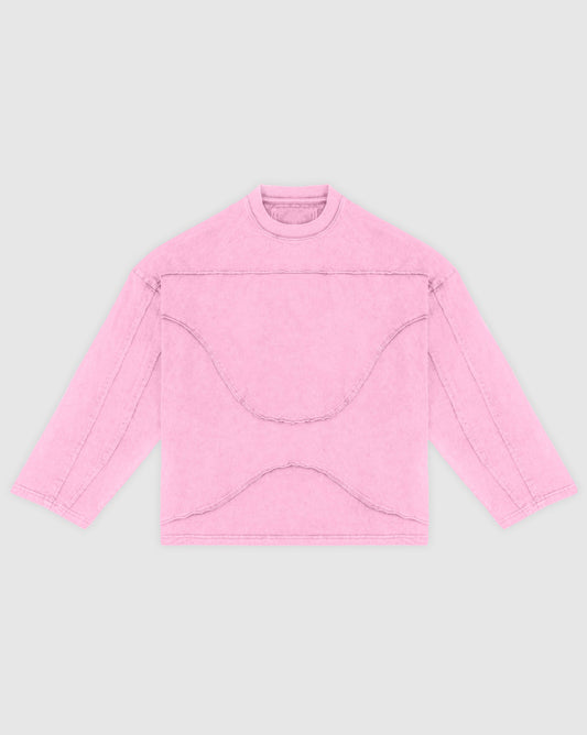 SS24 - (2IN1) REVERSIBLE SHIRT FADED PINK