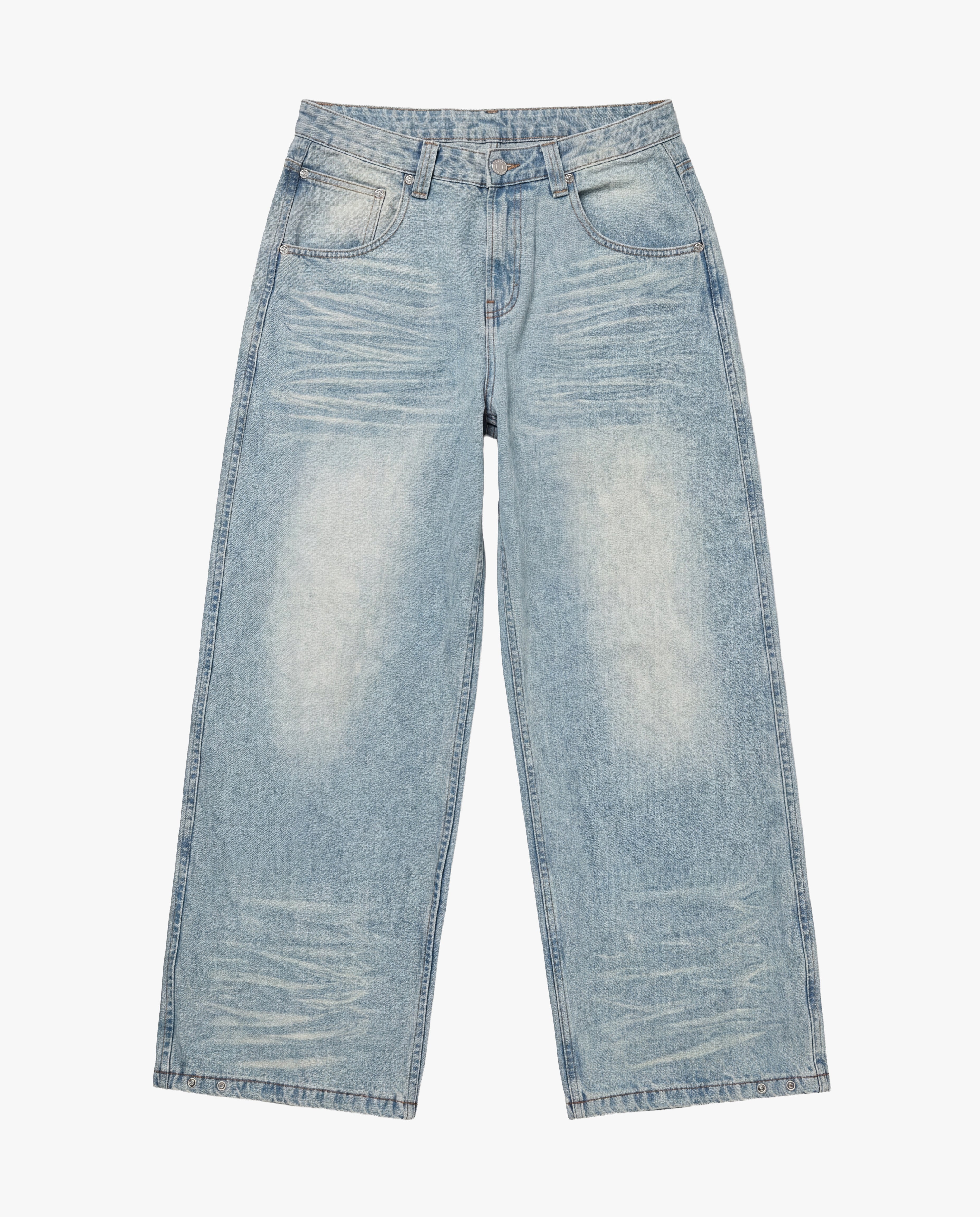 Wire Baggy Jeans Light Horizon Wash