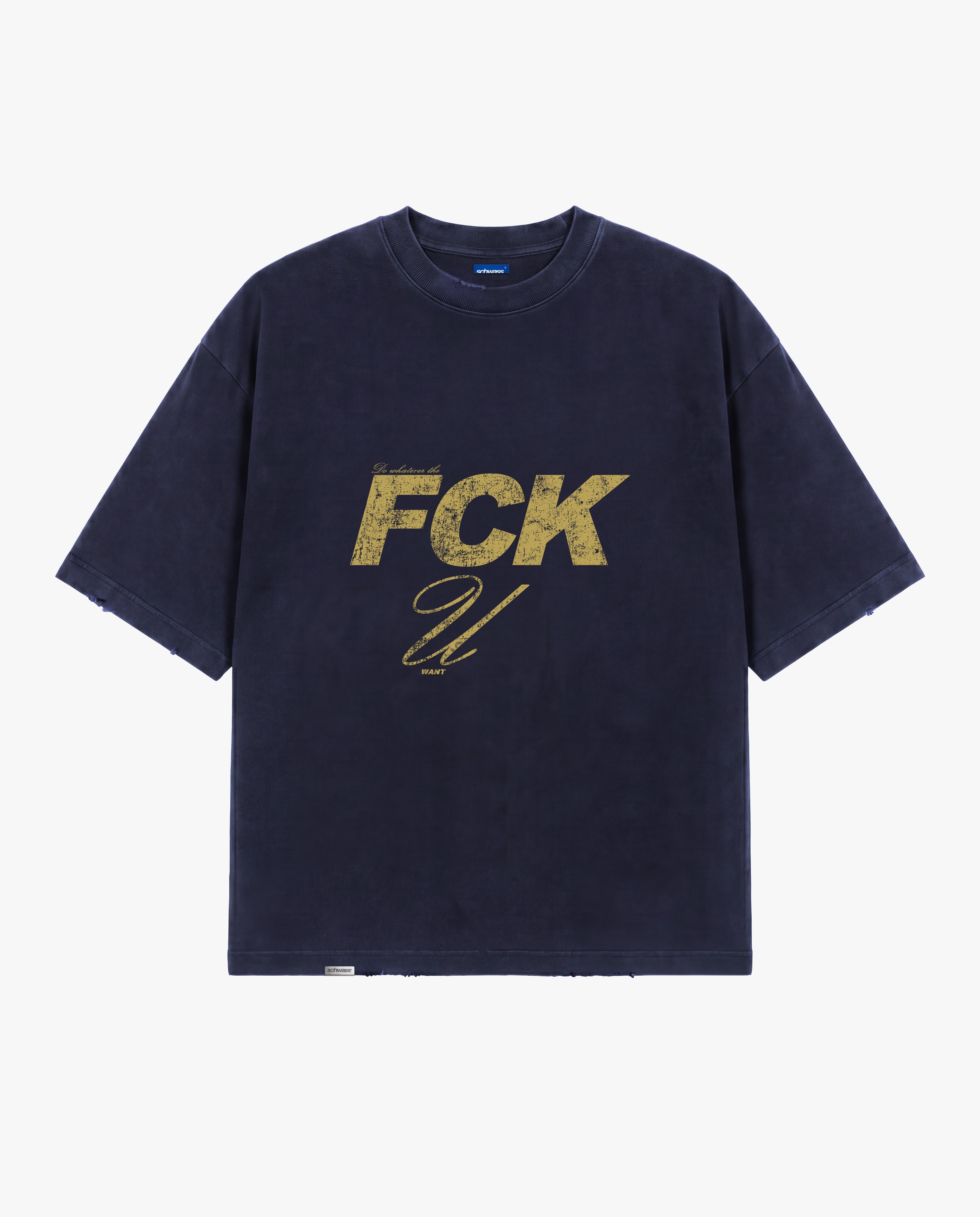 FckU Tee Navy